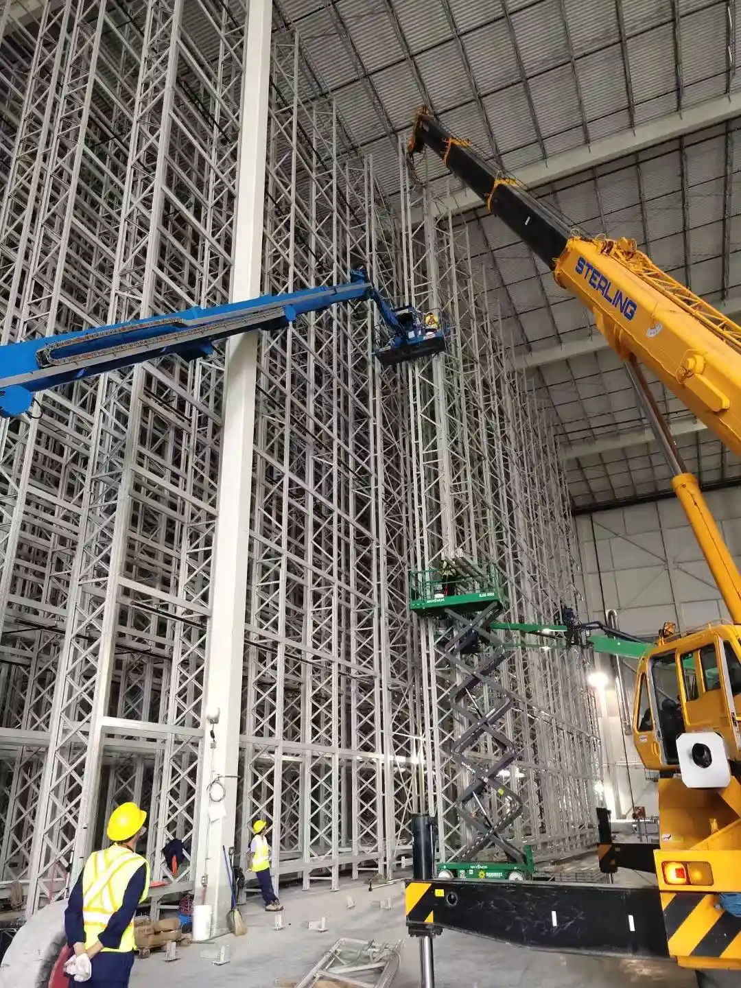 Warehouse automation in progress